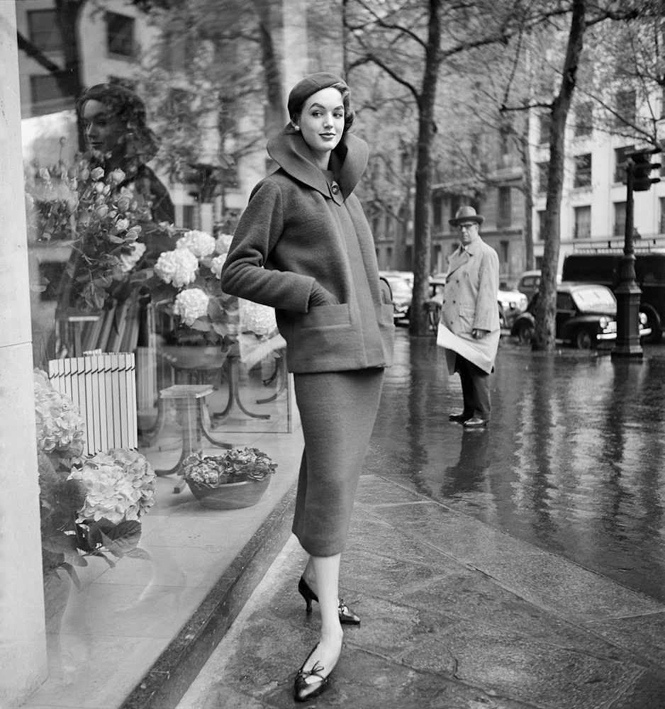 Marilyn Stafford – Pret-a-Porter-Rainy Day – Paris, 1950s – Lucy Bell ...